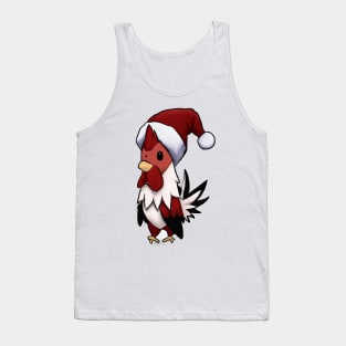 Cute Rooster Drawing Tank Top